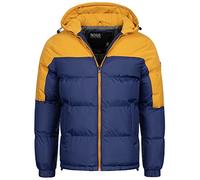 Indicode Uomini Danix Winter Jacket | Giacca invernale con cappuccio Navy XXL