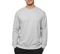Indicode Uomini Holt Sweatshirt | Felpa con Bordi a Costine Lt Grey Mix M