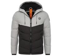 Indicode Uomini INAgiotis Winter Jacket | Giacca invernale con cappuccio Lt grey M