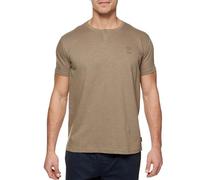 Indicode Uomini INAnsel Shirt | Maglietta in 100% Cotone Covert Green L