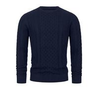 Indicode Uomini INBellin Pullover | Maglione a Scollo Rotondo | Classico maglione da uomo per il lavoro e la vita quotidiana, maglione a maglia, per il tempo libero, pullover basic da uomo