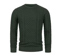 Indicode Uomini INBellin Pullover | Maglione a Scollo Rotondo | Classico maglione da uomo per il lavoro e la vita quotidiana, maglione a maglia, per il tempo libero, pullover basic da uomo