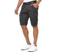 Indicode Uomini INMonroe Cargo Shorts | Bermuda Pantaloncini Cargo Inclusa Cintura in Cotone