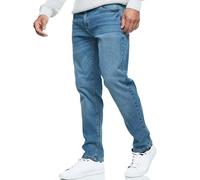 Indicode Uomini INSantino Jeans Pants | Pantaloni Jeans in 99% Cotone con 5 Tasche Medium Dark Cloud 31/32