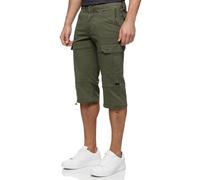 Indicode Uomini INStevie Cargo Shorts | Pantaloncini Cargo con 6 Tasche Army M