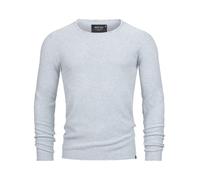 Indicode Uomini Loakim Knit Sweater | Maglione Classico a Maglia Melange con Scollo Rotondo
