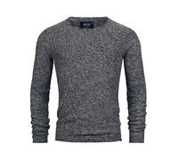 Indicode Uomini Loakim Knit Sweater | Maglione Classico a Maglia Melange con Scollo Rotondo