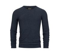 Indicode Uomini Loakim Knit Sweater | Maglione Classico a Maglia Melange con Scollo Rotondo Navy L
