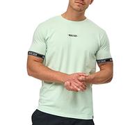 Indicode Uomini Lutzy Shirt | Maglietta con Scollo Rotondo Quiet Wave M