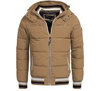 Indicode Uomini Marlon Quilted Jacket | Giacca trapuntata dall'aspetto di una piumino Cub L