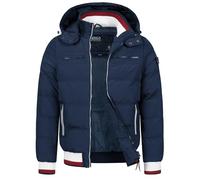 Indicode Uomini Marlon Quilted Jacket | Giacca trapuntata dall'aspetto di una piumino Navy Mix XXL