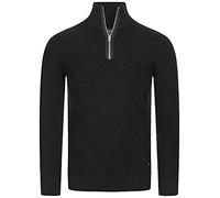 Indicode Uomini Mayer Pullover | Maglione Leggero in Cotone Black XXL