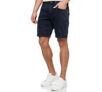 Indicode Uomini Page Jeans Shorts | Pantaloncini Jeans Used Look con 5 Tasche Navy M