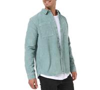 Indicode Uomini Thyge Shirt | Camicia in Velluto a Coste di Cotone Meadow S