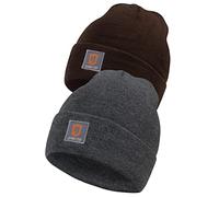 Indicode Uomini Vulcano Hat | Coppia di Berretti Invernali