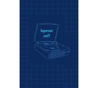 Indie Lined Journal Notebook: Vintage style aesthetic for writing, journaling, and creative expression