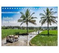 Indien - Der Süden (Tischkalender 2026 DIN A5 quer), CALVENDO Monatskalender: Bunt, vielfältig, voller Leben und Kulturen steckt der Süden Indiens. ... vom Indischen Ozean zum Arabischen Meer.