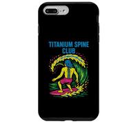 Indietro Chirurgia Titanium Spine Club Cool Mens Get Well Custodia per iPhone 7 Plus/8 Plus