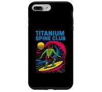 Indietro Chirurgia Titanium Spine Club Cool Mens Get Well Custodia per iPhone 7 Plus/8 Plus