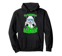 Indietro Man I'm A Scientist Panda Bear STEM Science G elpa con Cappuccio