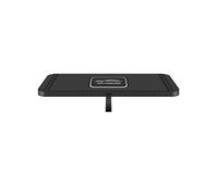 (indietro) Stazione di ricarica wireless per auto da 30 W con pad antiscivolo in silicone per iPhone
