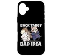 Indietro Take? Bad Idea - Brazilian Jiu Jitsu Grappling Humor Custodia per iPhone 16 Plus