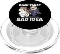 Indietro Take? Bad Idea - Brazilian Jiu Jitsu Grappling Humor PopSockets PopGrip per MagSafe