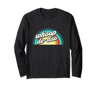 Indifferenza Retro Rainbow Whoop De-Doo Maglia a Manica