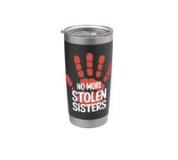 Indigene Donne MMIW Indosso Rosso Per Le Mie Sorelle Bicchiere termico in acciaio inox doppia parete