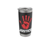 Indigene Donne MMIW Indosso Rosso Per Le Mie Sorelle Bicchiere termico in acciaio inox doppia parete