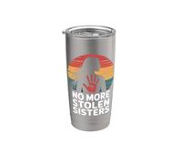 Indigene Donne MMIW Indosso Rosso Per Le Mie Sorelle Bicchiere termico in acciaio inox doppia parete