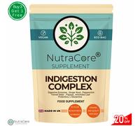 Indigestione Complesso Capsule 750mg-Digest Enzimi, Zenzero, Menta Finocchio,