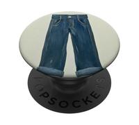 Indigo Icons Painterly Denim Art per il vero Denimhead PopSockets PopGrip Adesivo