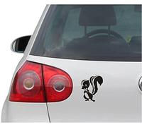 INDIGOS UG Adesivo auto - Sticker - Auto - JDM - Die Cut - SKUNKWORKS Decal Top Secret ADP Aircraft Car Sticker - Nero - 88 mm x 104 mm