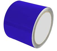 INDIGOS UG - Strisce Decorative 10m x 100mm - Blu Brillante Lucido - Modellismo di Auto, Moto, Barche, Strisce Laterali, Strisce adesive, Tuning, Car Wrapping, Strisce di Rivestimento per Auto