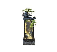Indipendente Fontane da pavimento, fontane circolanti, ornamenti Feng Shui che attraggono la fortuna for il soggiorno, accessori for la casa cascata