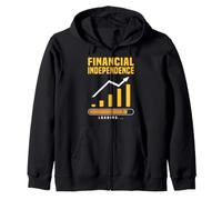 Indipendenza finanziaria con azioni e ETF Felpa con Cappuccio