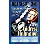 Address Unknown (DVD) Carl Esmond K.T. Stevens Paul Lukas Peter Van Eyck