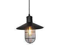 Individuality and Creativity Wrought Iron Retro Industrial Style Suspension Light,E27 Single Head Pendant Lamp,bar,Office, Decorative Lighting Fixtures