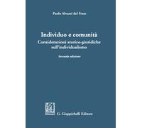 Individuo e comunità. Considerazioni storico-giuridiche sull'individualismo