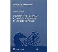 Indizio per la prova e indizio cautelare nel processo penale