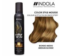 Indola Csm Biondo Medio 200 ml - Mousse colorante