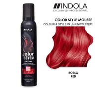 INDOLA COLOR STYLE MOUSSE ROSSO 200 ML