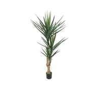 Indomita Pianta Artificiale Yucca 180h 79 Foglie con Vaso