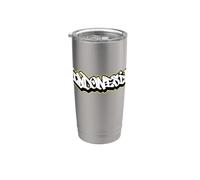 Indonesia Graffitismo Scritte Bali Bicchiere termico in acciaio inox doppia parete