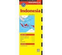 Indonesia Travel Map Sixth Edition