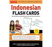 Indonesian Flash Cards: Learn the 300 most common Indonesian words with all their derived forms (Audio Included)