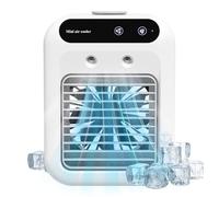 Indoor Ac Fan, Desktop Humidifier Combo, 6.46x4.49in 2-Speed Adjustable, Usb Powered Quiet Running, Compact Portable Design for Car, Dorm, Garage, Tent, Nursery, Camping