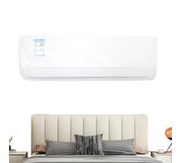 Indoor Air Conditioner Dust Cover - Sleeve Protective for Wall or Window | AC Units | Impermeabile in poliestere con bordi elastici, Prevents Dirt and Debris Accumulation During Off 33,86 x 12,20 x
