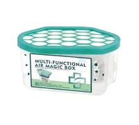 Indoor Air Purification Box - 5,12 x 3,94 x 2,76 Inches Long Lasting Deodorizer - Automatic Dust-Sucking Air Fresheners For Home - For Home Bathroom Car Pet Area Bedroom Kitchen Desktop Travel